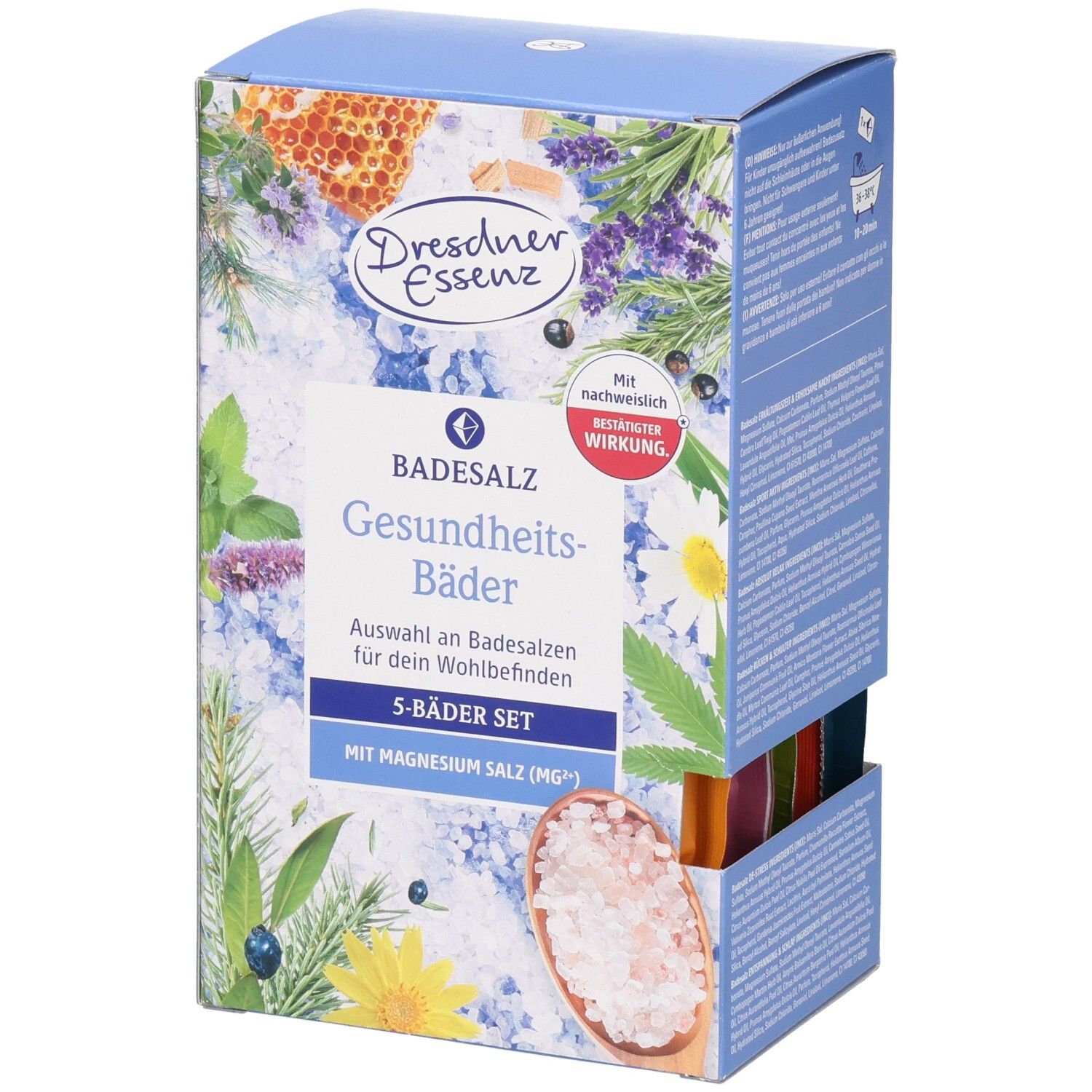 DRESDNER Set Gesundheitsbäder 5x60g
