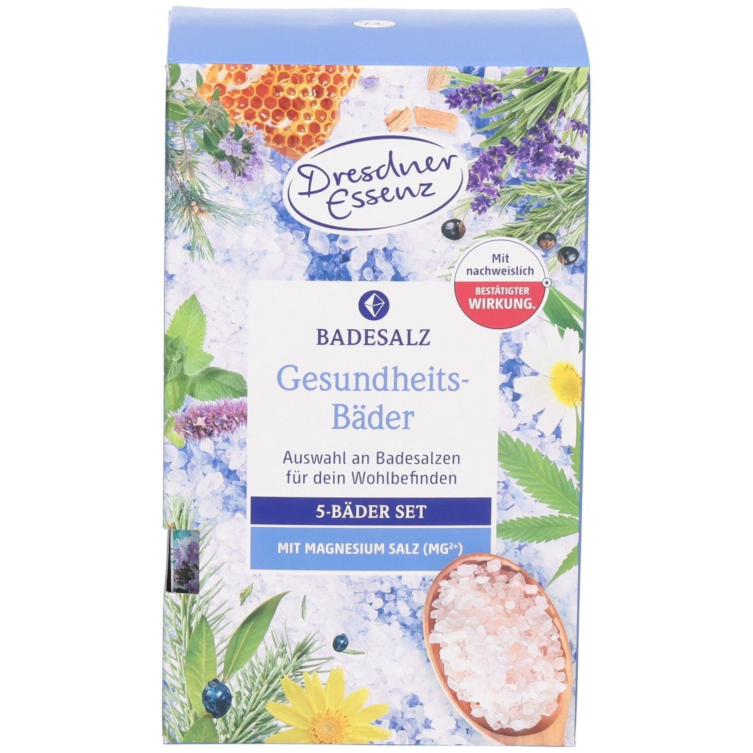 DRESDNER Set Gesundheitsbäder 5x60g