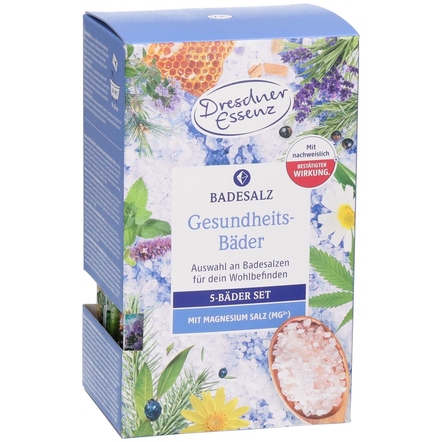 DRESDNER Set Gesundheitsbäder 5x60g