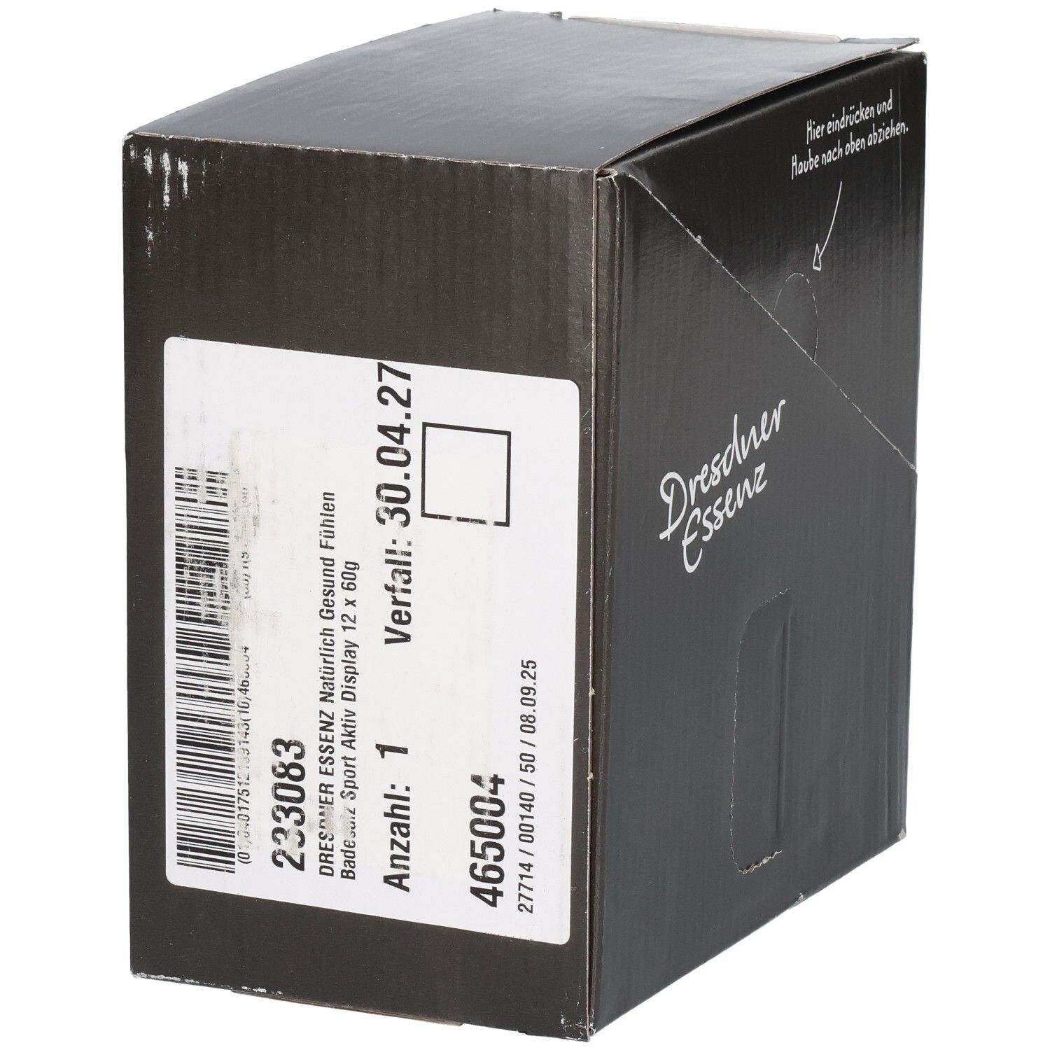 DRESDNER Badesalz Sport Ak Nat gesu fühl 12 x 60 g