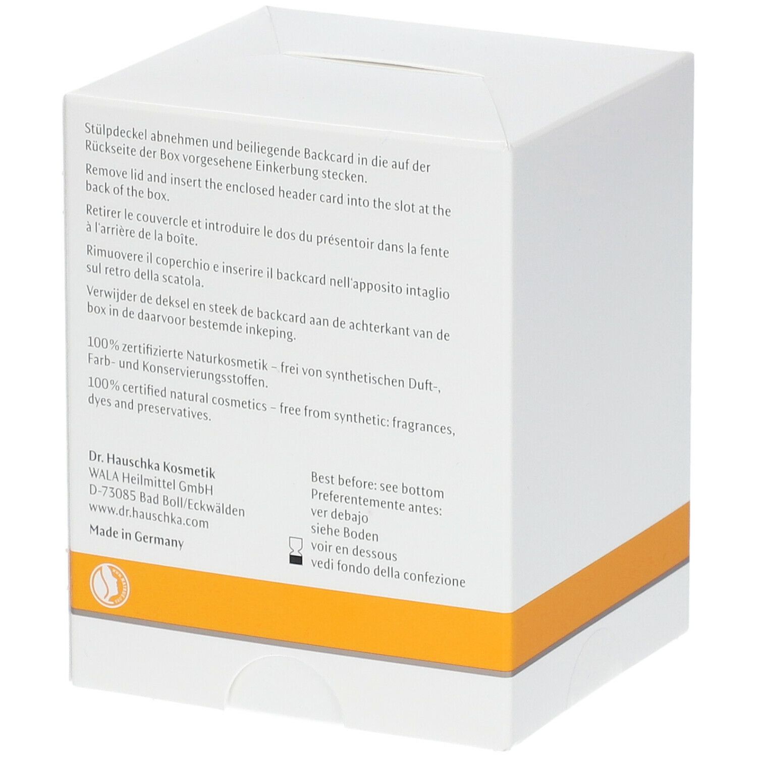 DR. HAUSCHKA Rein Maske 10 Box 10 g