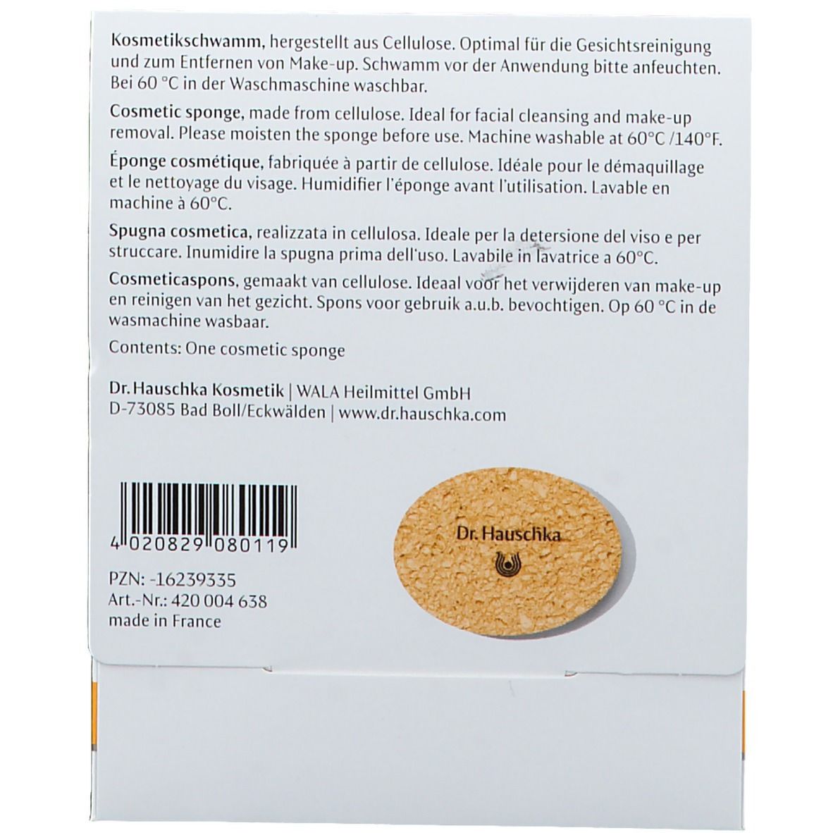 DR. HAUSCHKA Kosmetikschwamm