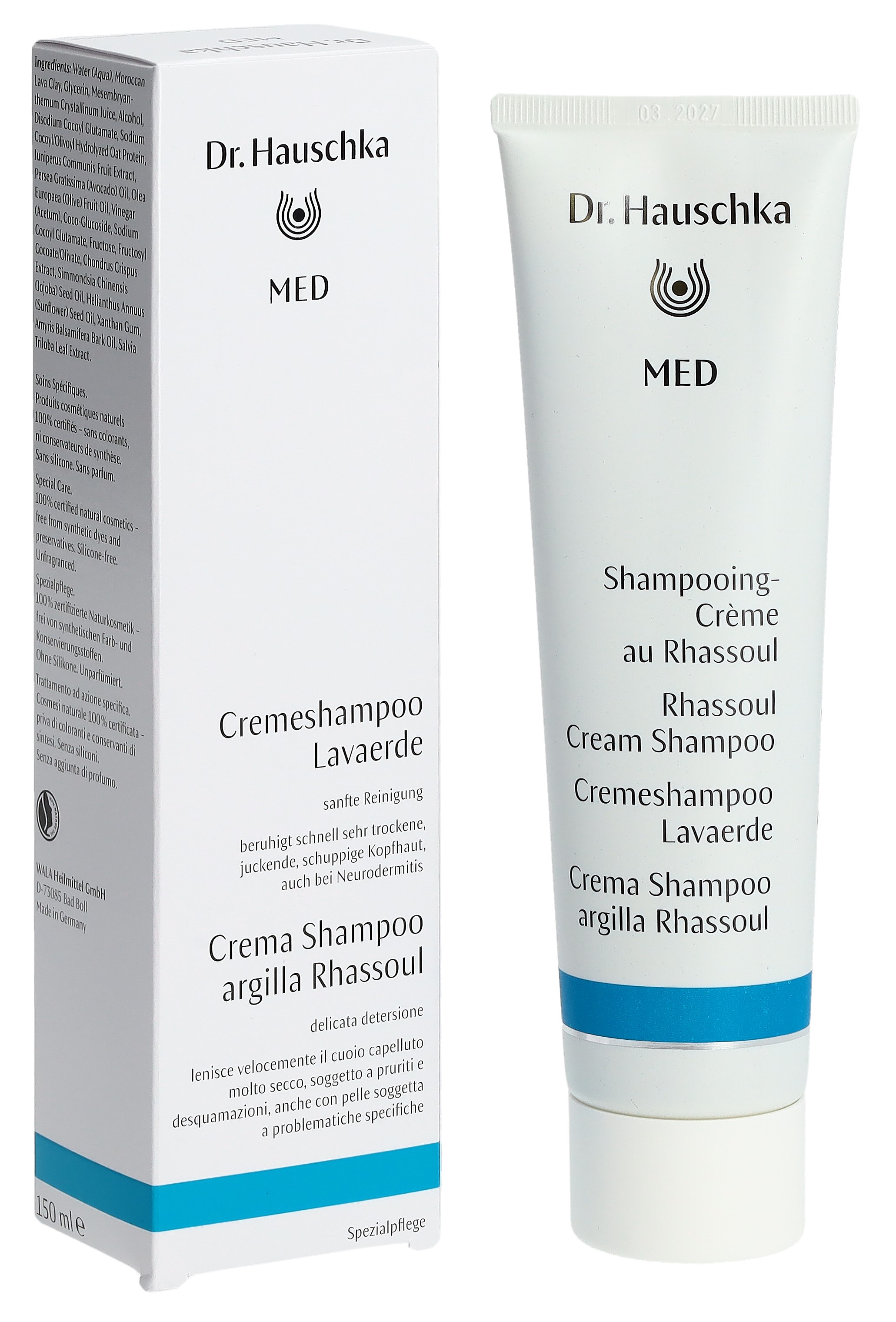 DR. HAUSCHKA MED Cremeshampoo Lavaerde 150 ml
