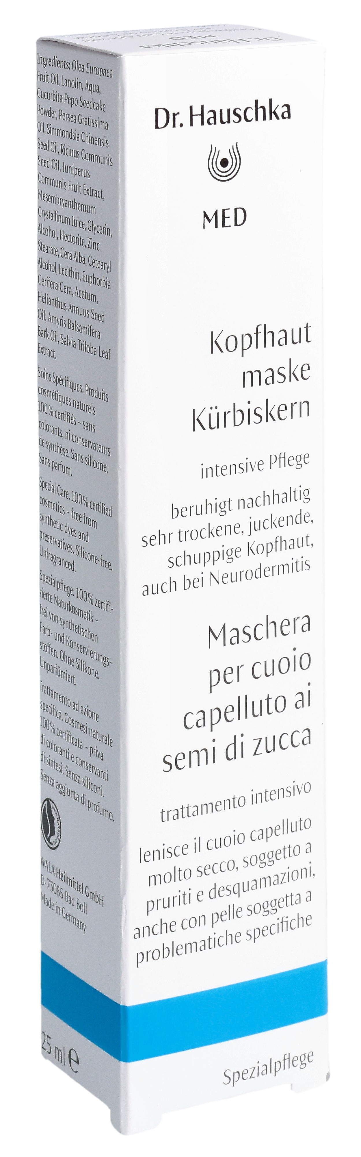 DR. HAUSCHKA MED Kopfhautmaske Kürbiskern 25 ml
