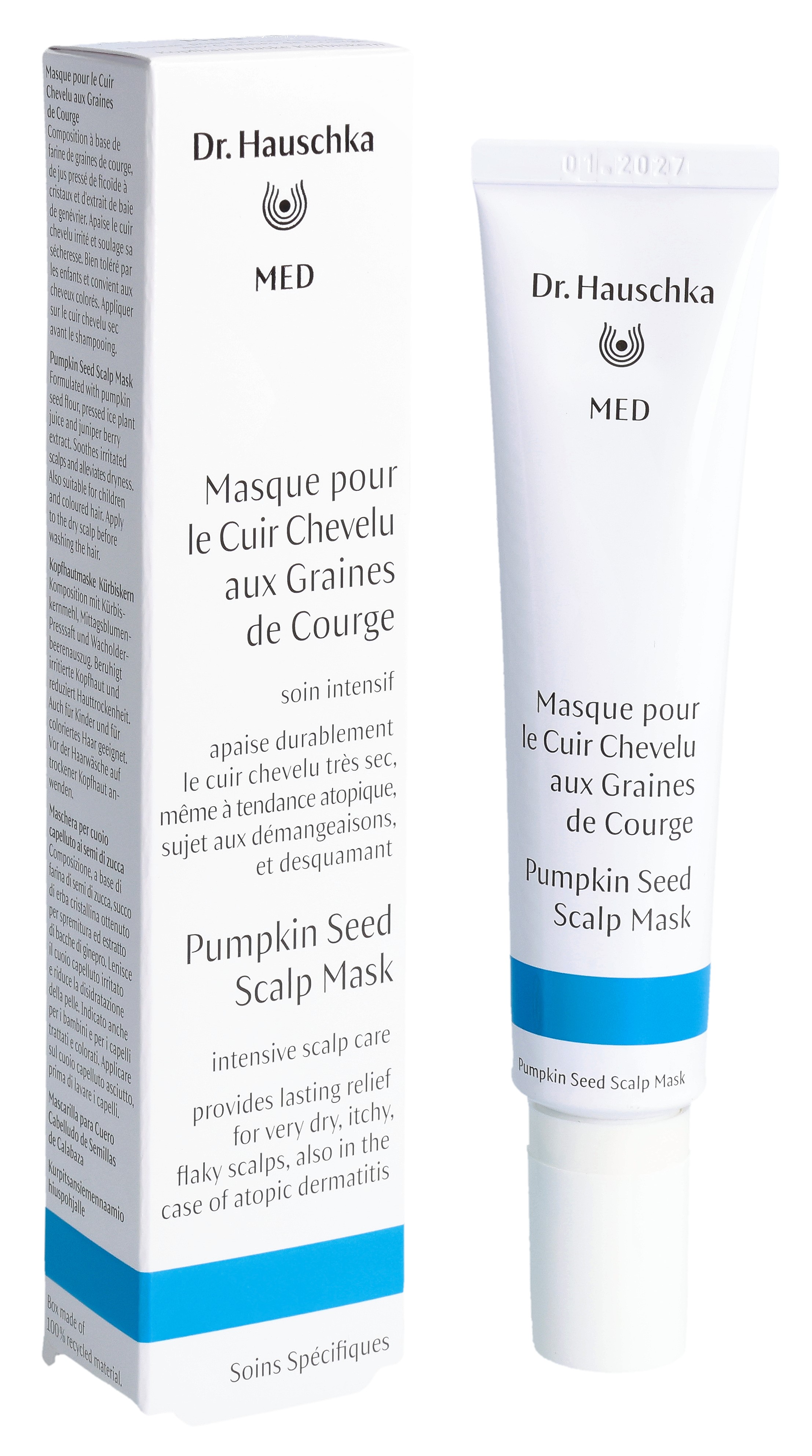 DR. HAUSCHKA MED Kopfhautmaske Kürbiskern 25 ml