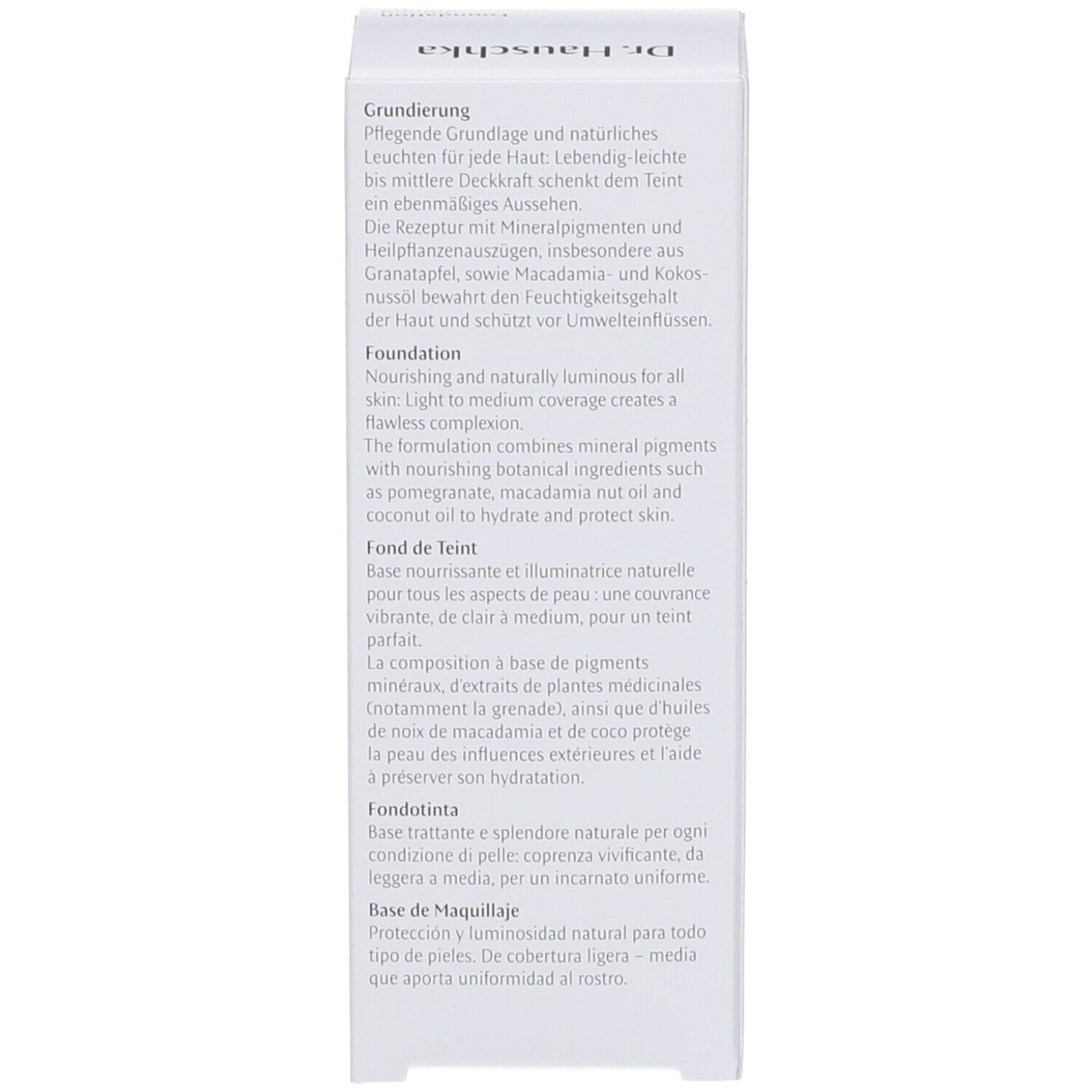 DR. HAUSCHKA Foundation 02 almond 30 ml