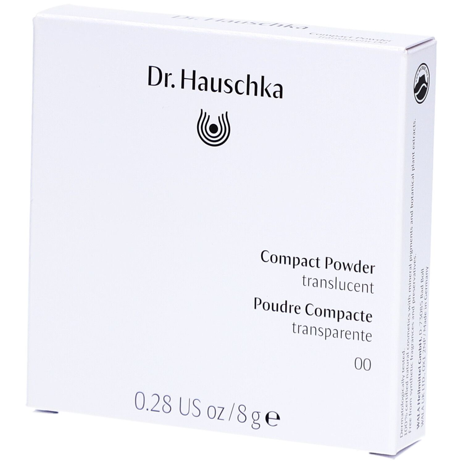 DR. HAUSCHKA Compact Powder 00 translucent 8 g