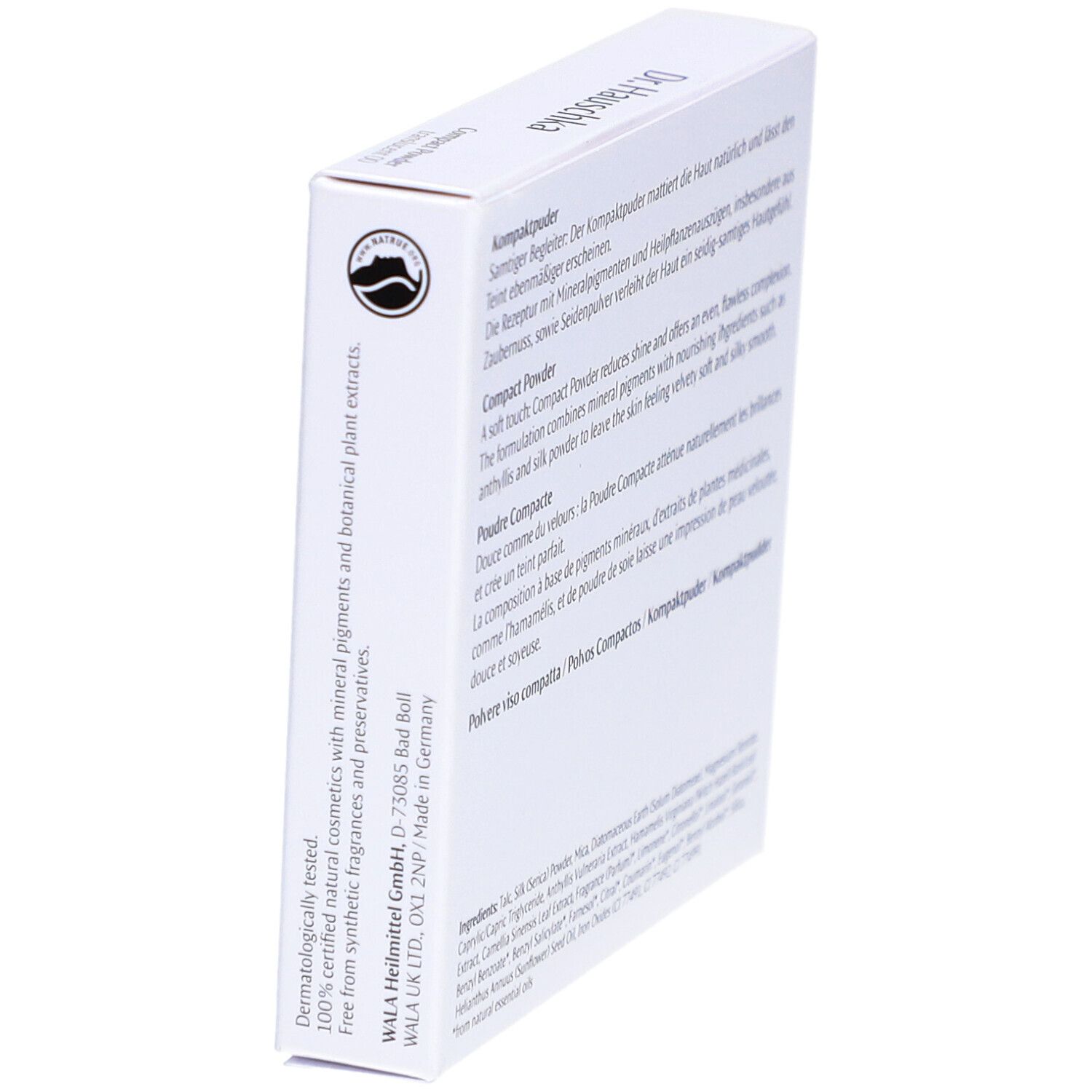 DR. HAUSCHKA Compact Powder 00 translucent 8 g