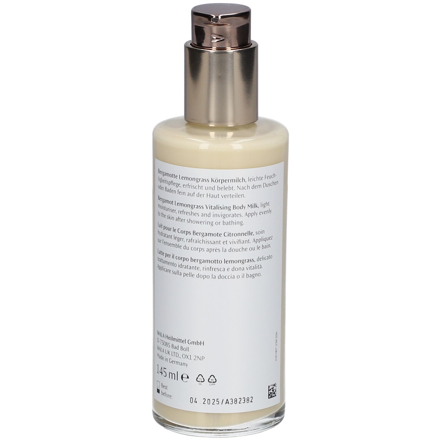 DR. HAUSCHKA Körpermilch Bergamotte Lemon 145 ml