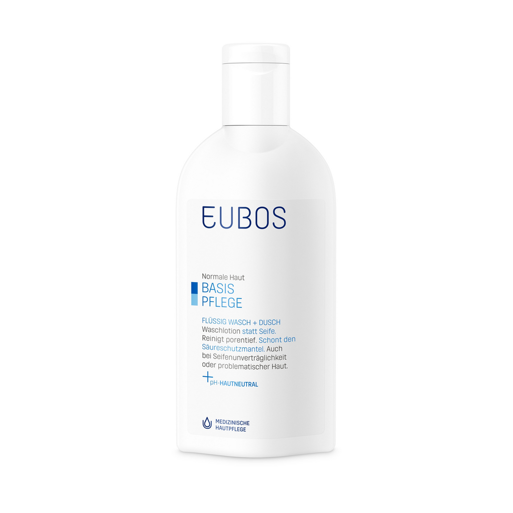EUBOS Seife liquide unparfümiert blau 200 ml