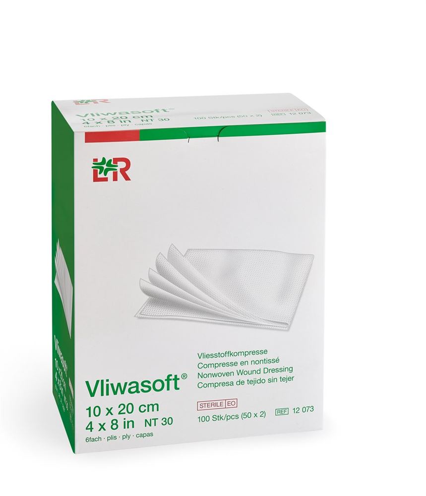 VLIWASOFT Vliesstoffko 10x20cm 6-l st 50 x 2 Stk