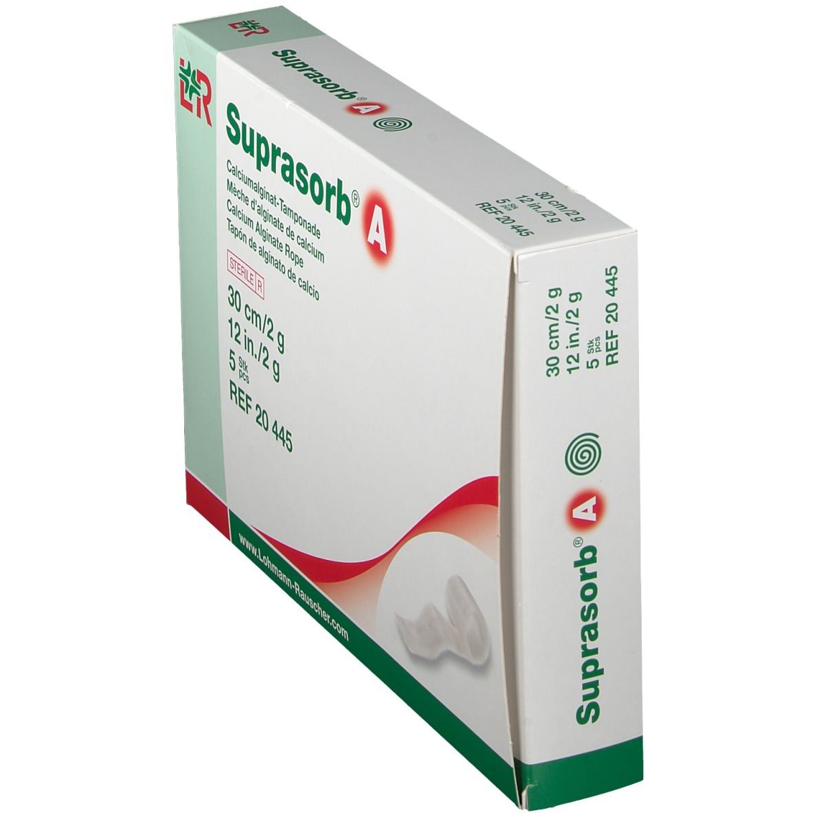 Calciumalginat-Tamponade Suprasorb A 30cm 2gr