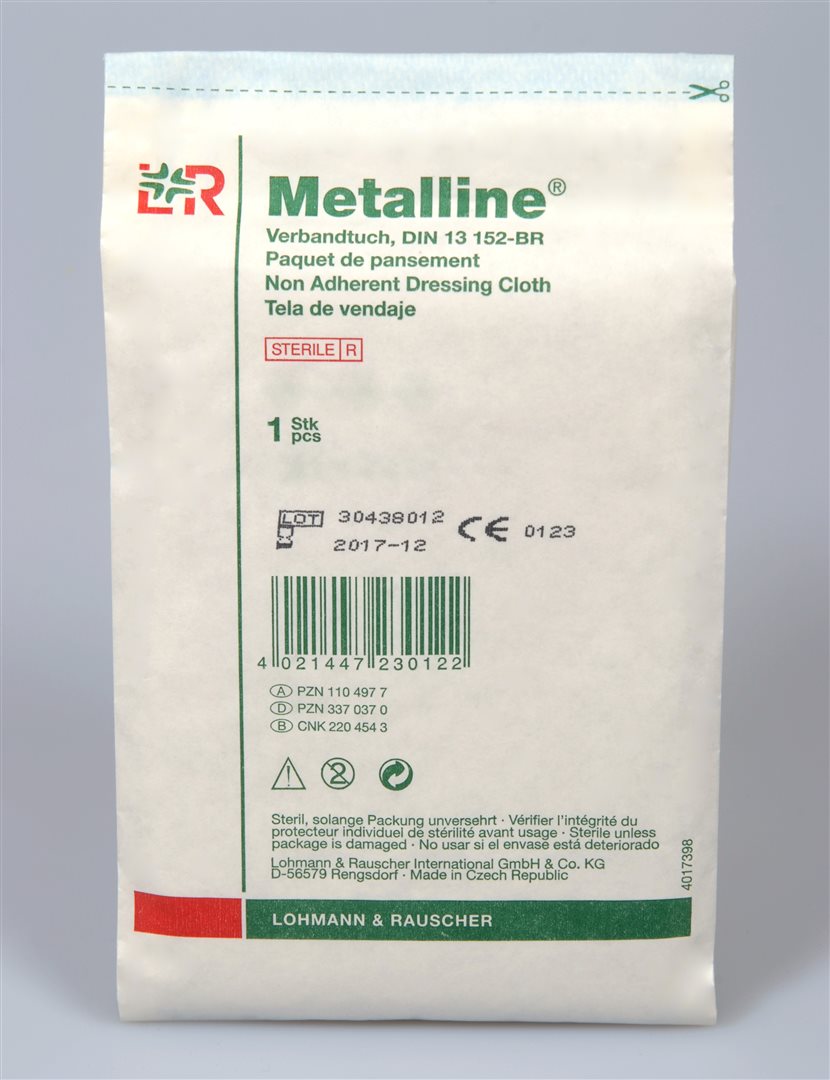 METALLINE Verbandtuch 40x60cm steril