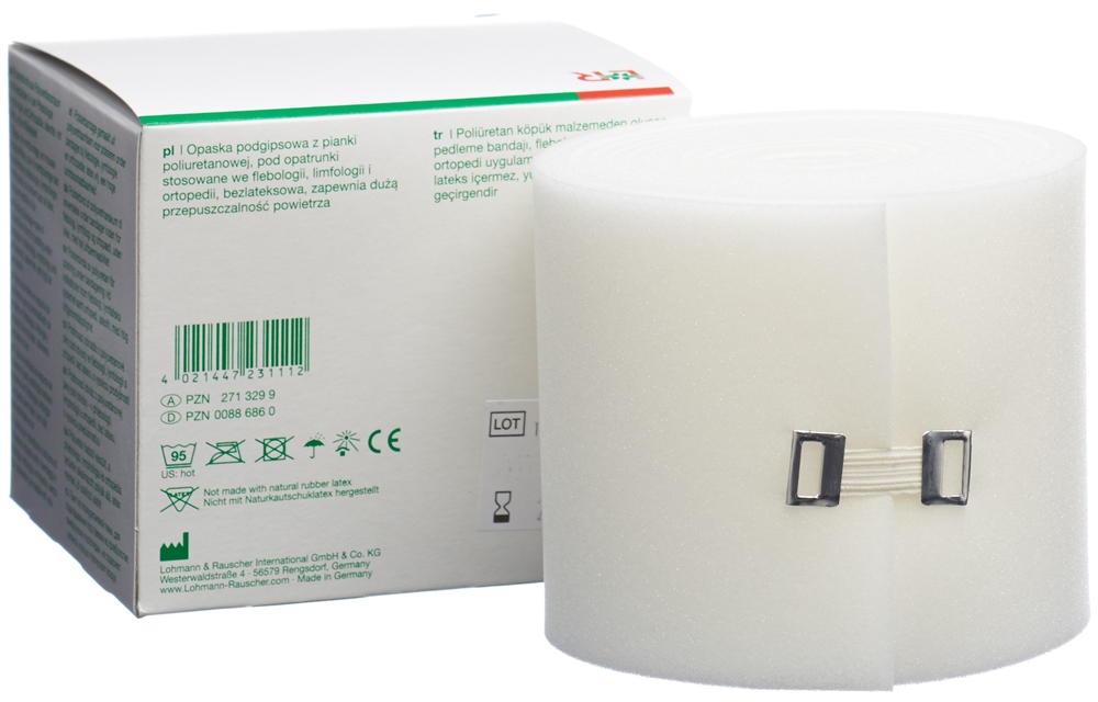 ROSIDAL soft Schaumstoffbinde 2.5mx10cmx0.4cm
