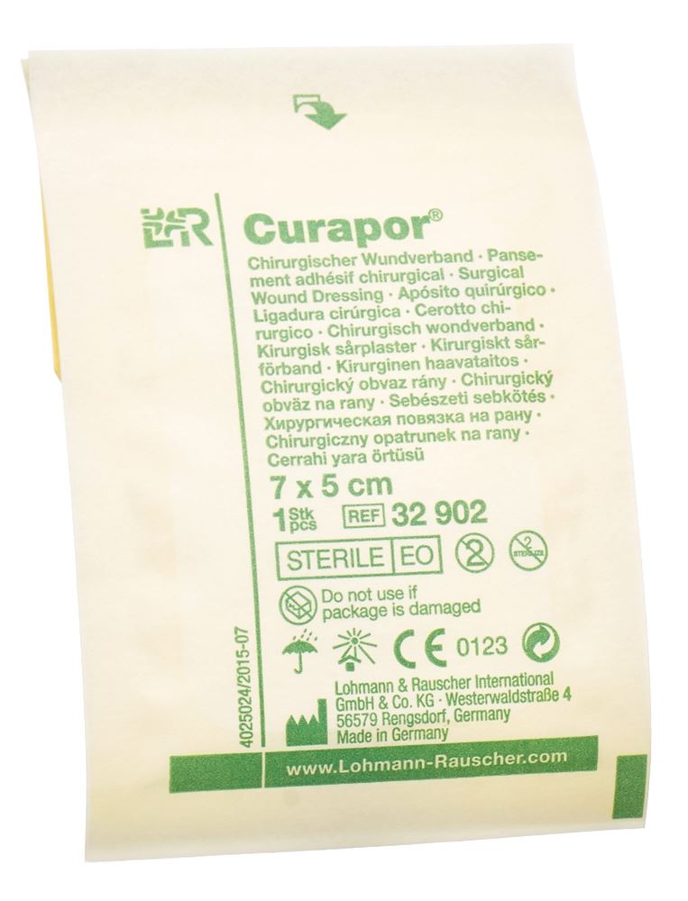 CURAPOR Chirurgisch Wundverband 7x5cm st 100 Stk