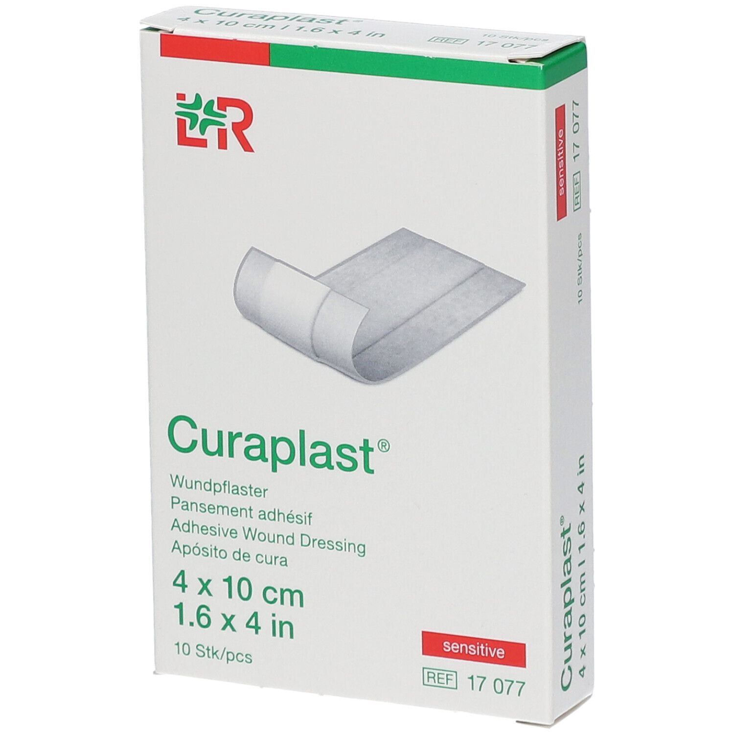 CURAPLAST Wundverband 4cmx10cm hautfarbig 10 Stk