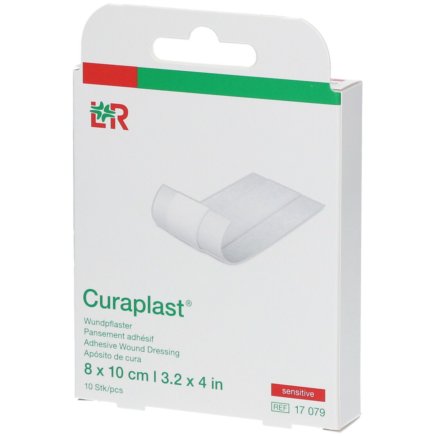CURAPLAST Wundverband 8cmx10cm hautfarbig 10 Stk