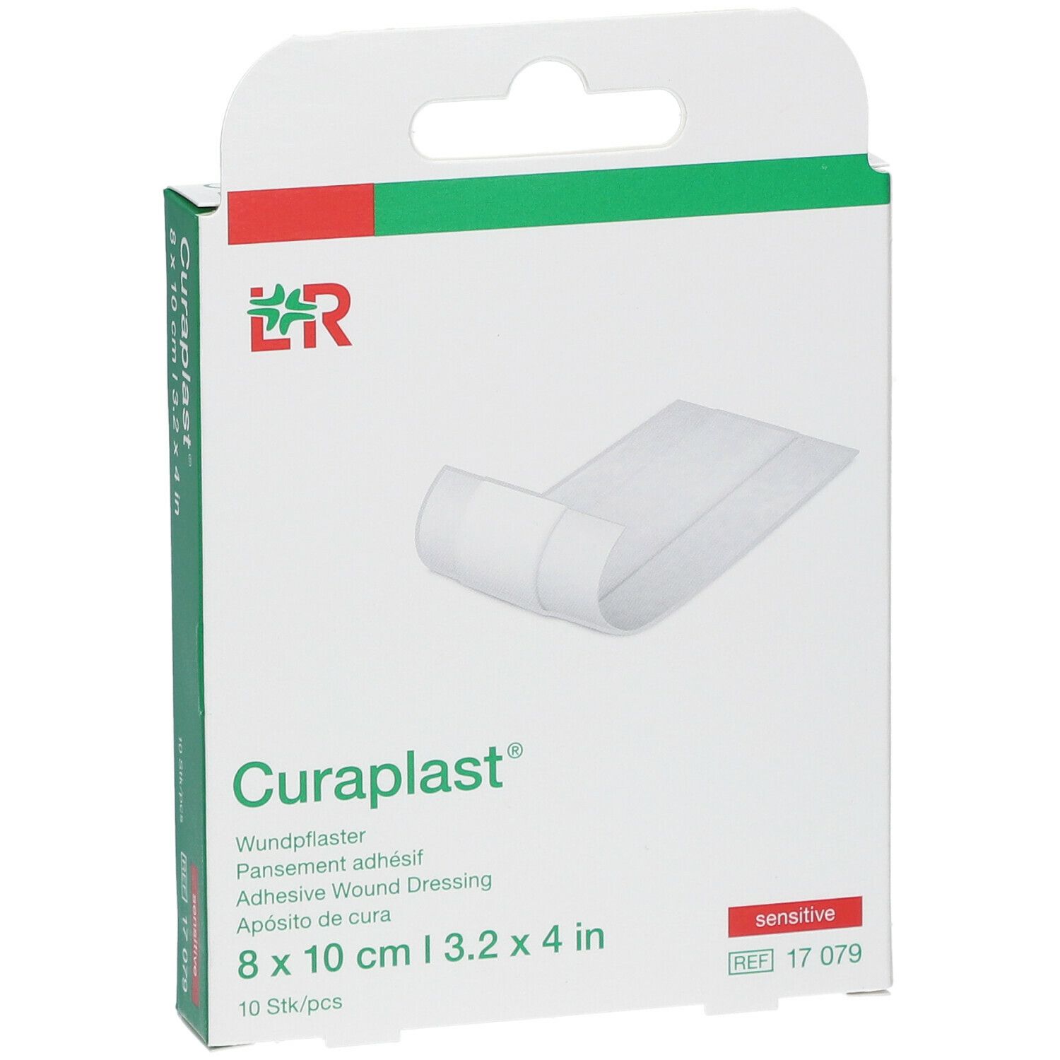 CURAPLAST Wundverband 8cmx10cm hautfarbig 10 Stk