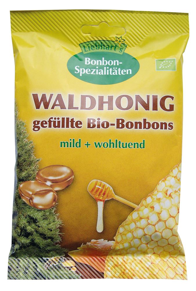 LIEBHARTS Bonbons Waldhonig Bio 100 g