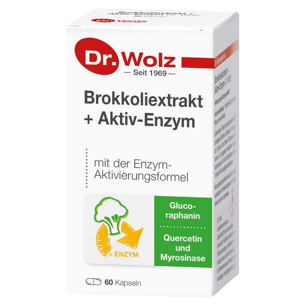 DR. WOLZ Brokkoliextrakt+Aktiv-Enzym Kaps 60 Stk