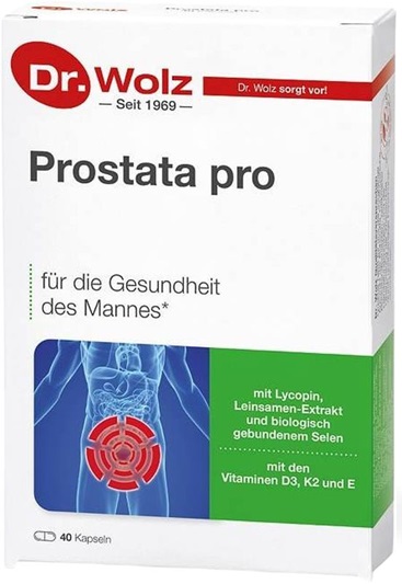 DR. WOLZ Prostata Pro Kaps 40 Stk