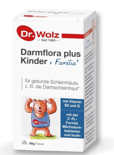 DR. WOLZ Darmflora Plus Kinder+Familie 68 g