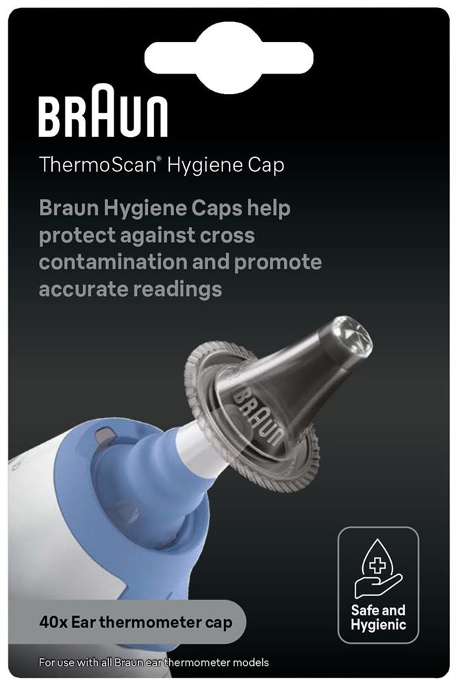 BRAUN ThermoScan capuchon rechange LF40EULA 40 pce