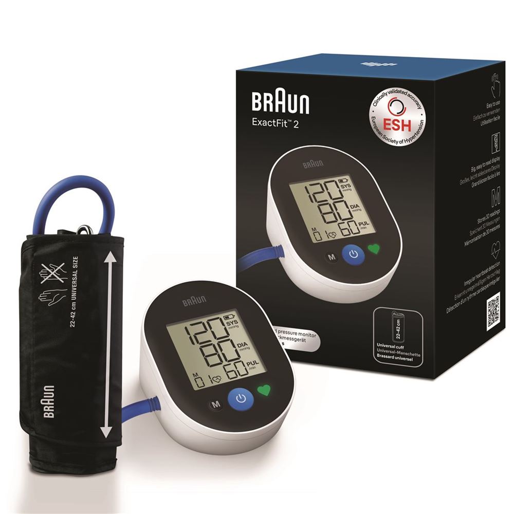 BRAUN ExactFit Blutdruckmessgerät 2 BUA 4050EU