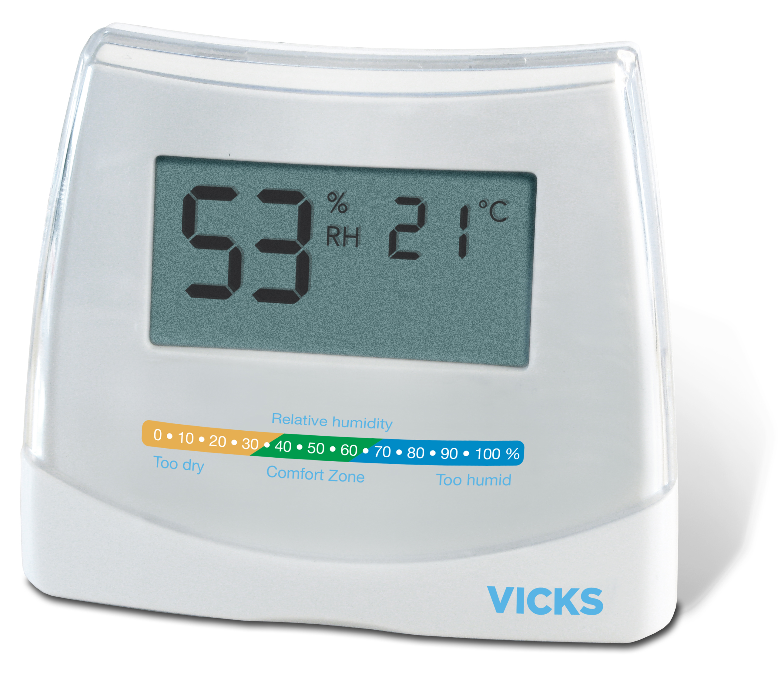 VICKS 2in1 Hygrometer & Thermometer V70EMEAV1