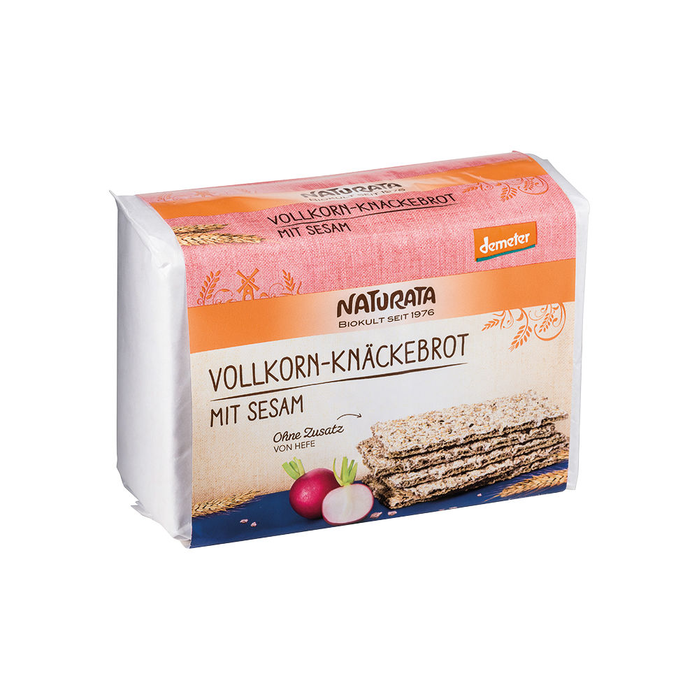 NATURATA Knäckebrot Sesam-Vollkorn 250 g