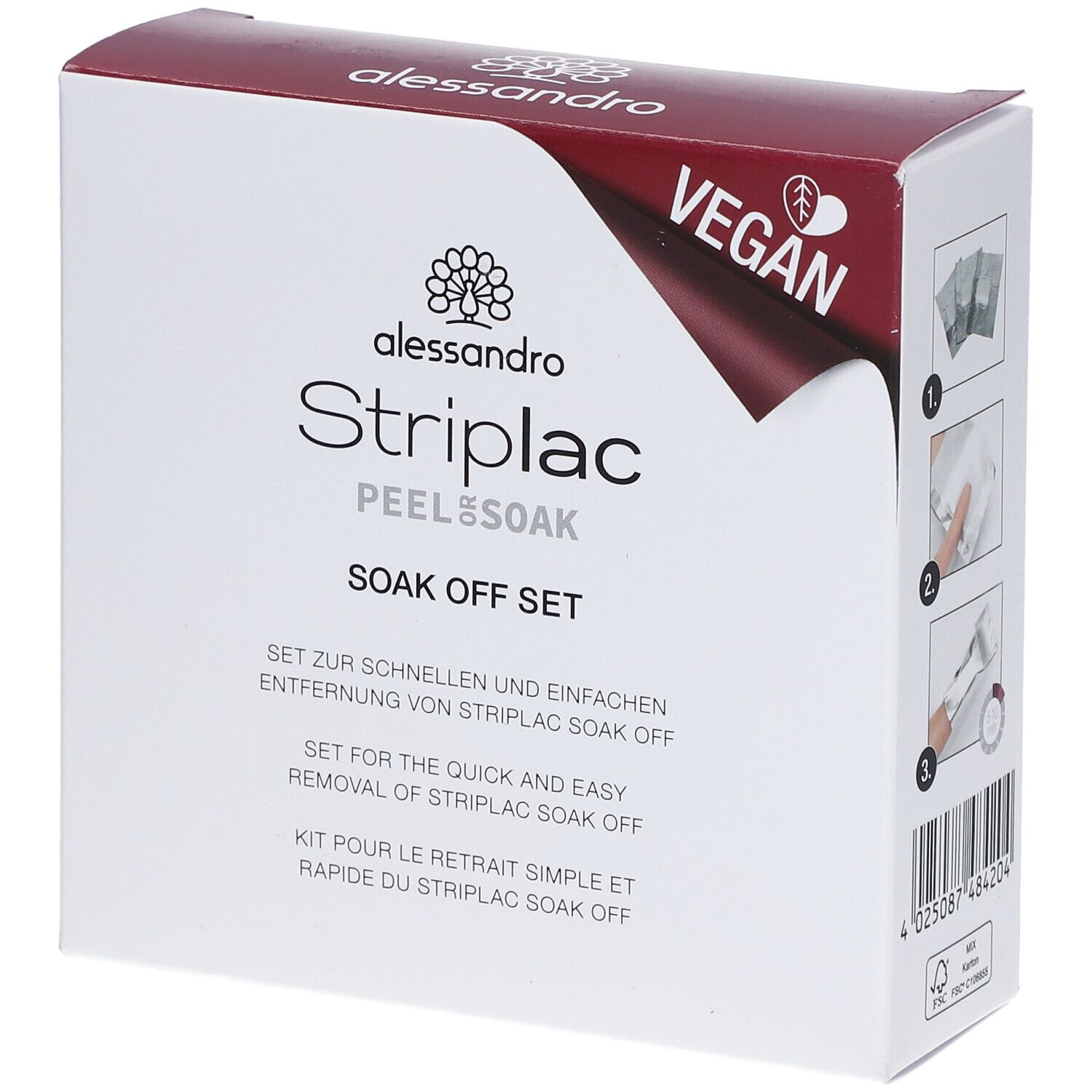 ALESSAN Striplac 2 0 Soak Off Set