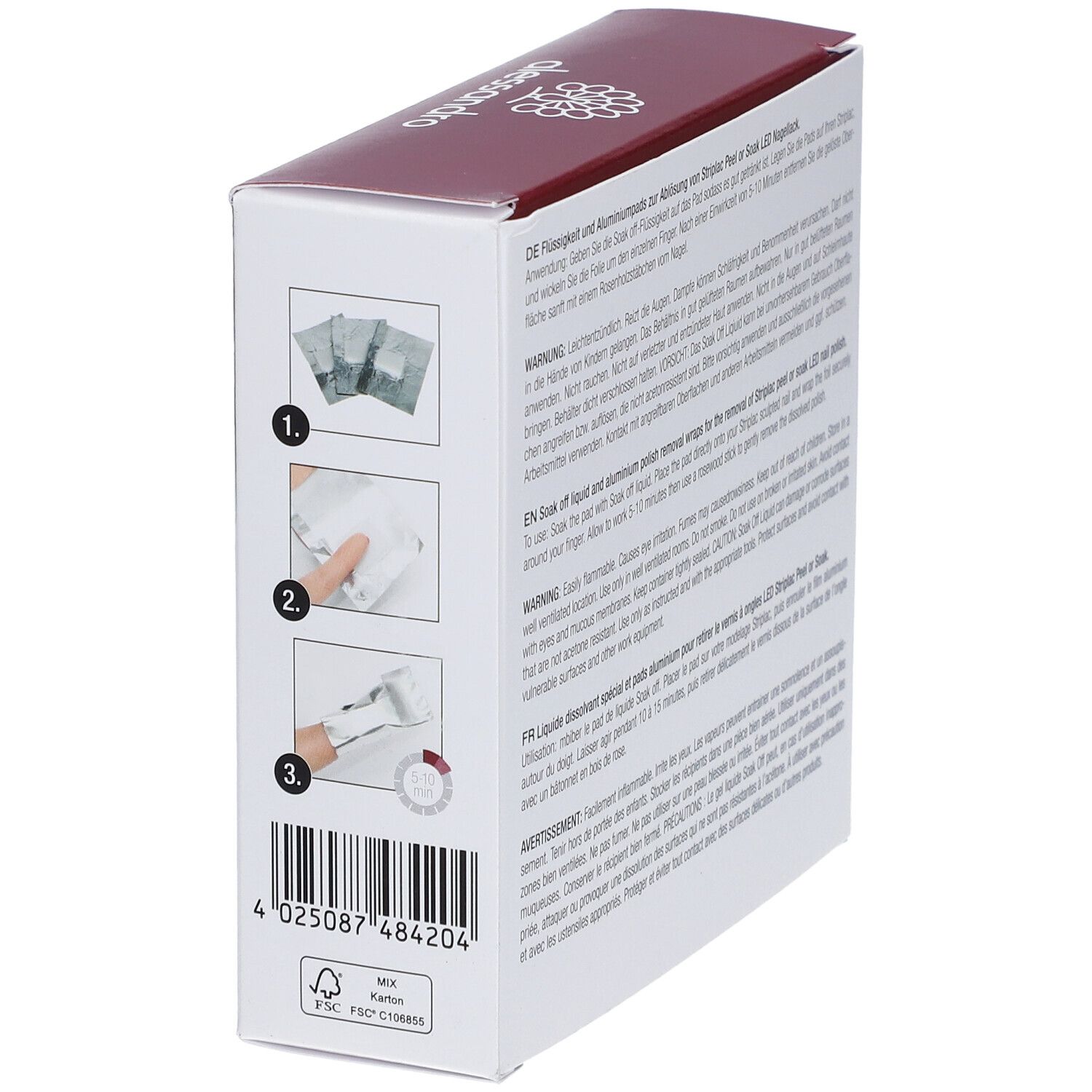 ALESSAN Striplac 2 0 Soak Off Set