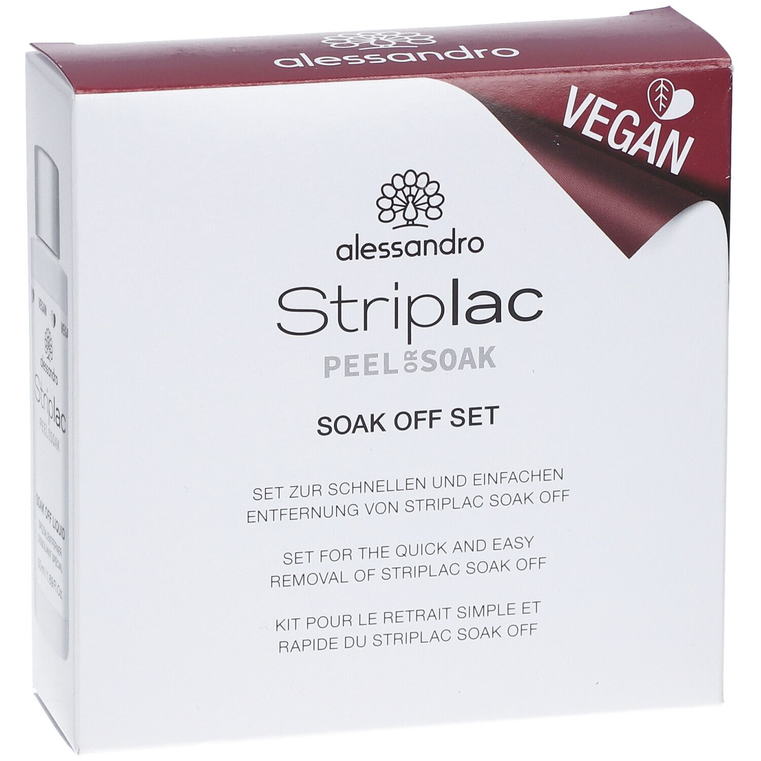 ALESSAN Striplac 2 0 Soak Off Set
