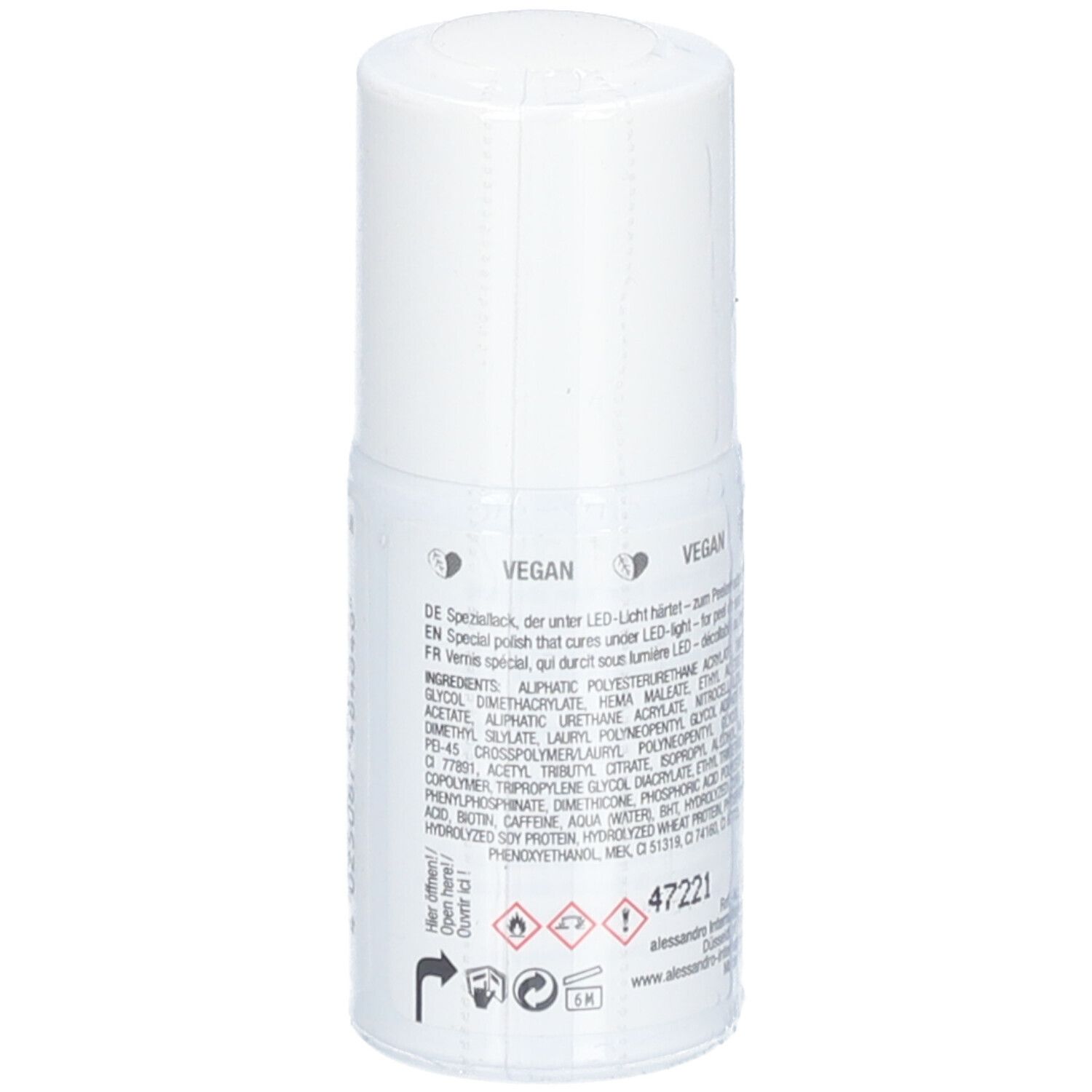 ALESSAN Striplac 2 0 French Tip Whitene