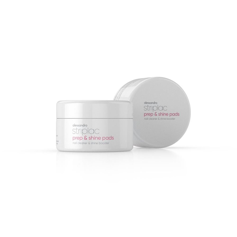 ALESSAN Striplac Prep & Shine Pads 50 ml