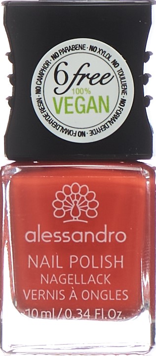 ALESSAN Nagellack ohne Verp 14 Orange R 10 ml