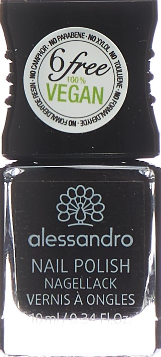 ALESSAN Nagellack ohne Verp 77 Midnight 10 ml