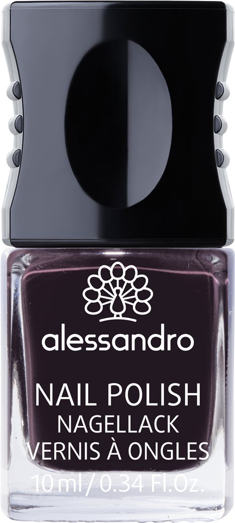 ALESSAN Nagellack ohne Verp 83 Black Ch 10 ml