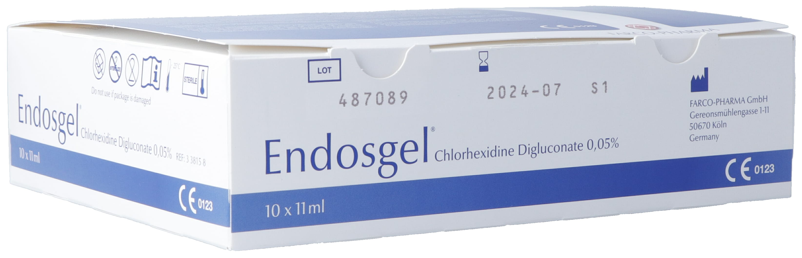 ENDOSGEL Gleitmittel 10 Fertspr 11 ml