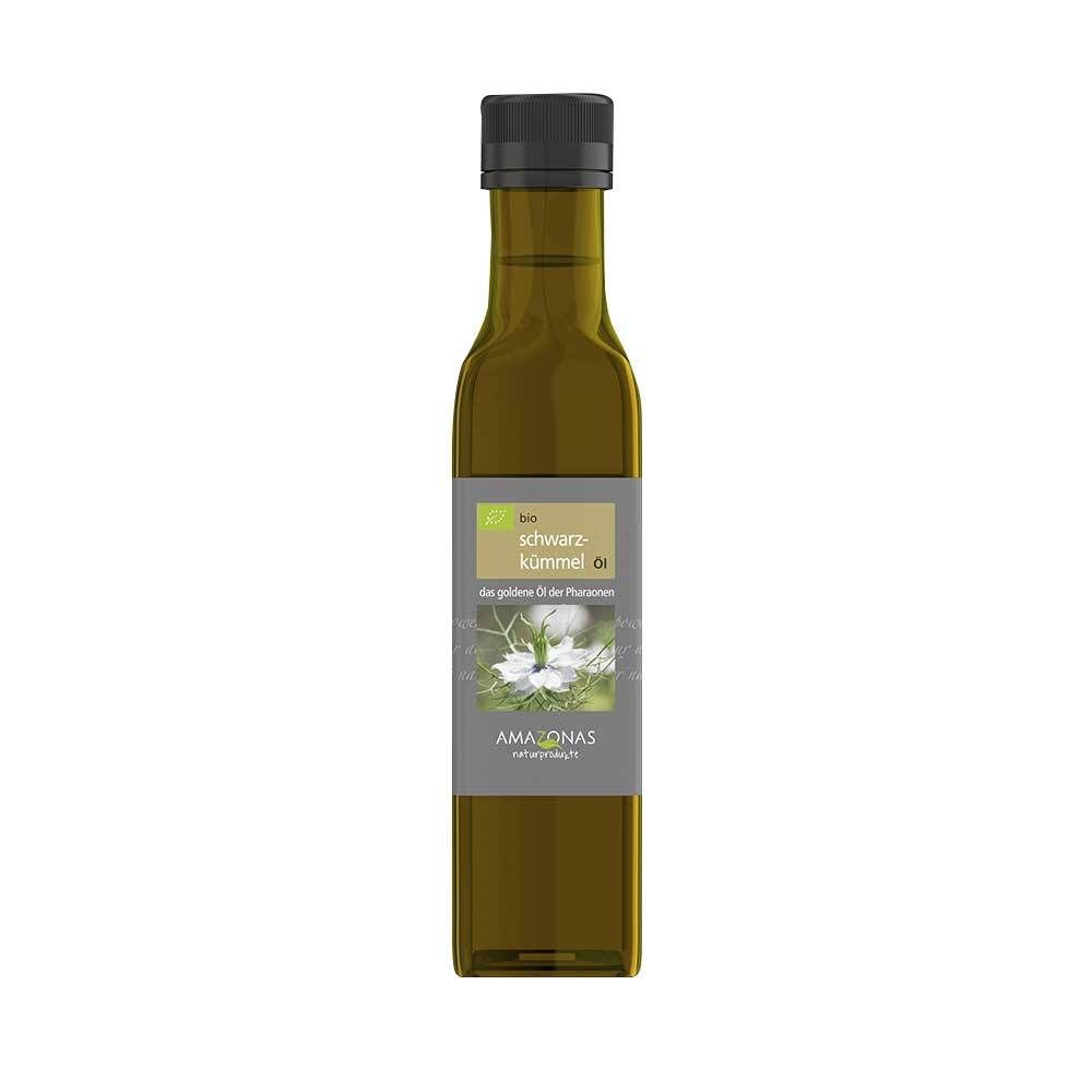 AMAZONAS schwarzkümmelöl 100 % Bio Ägypten 250 ml