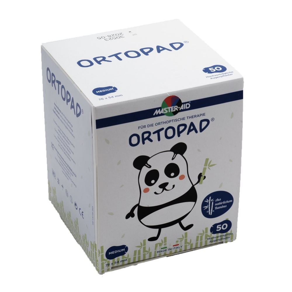 ORTOPAD Occlusionspfla Med wei 2-4J 50 Stk