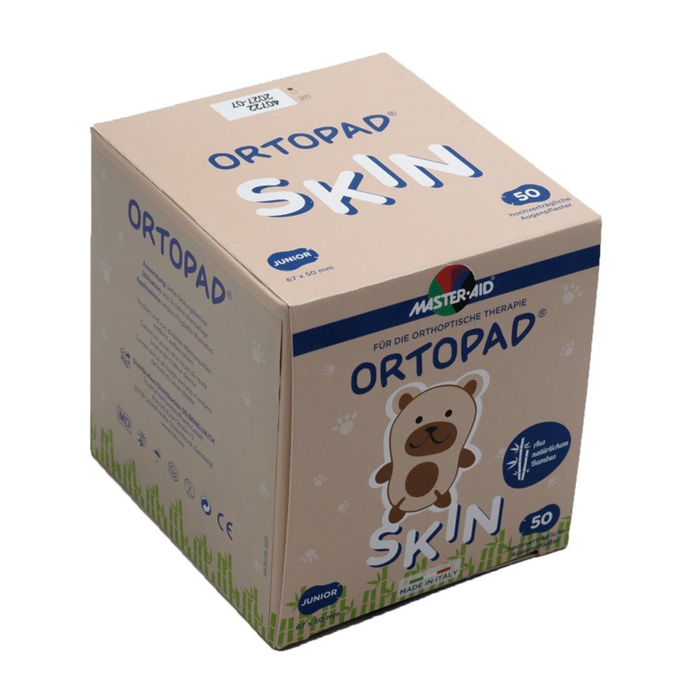 ORTOPAD Occlusionspfla Jun skin -2J 50 Stk