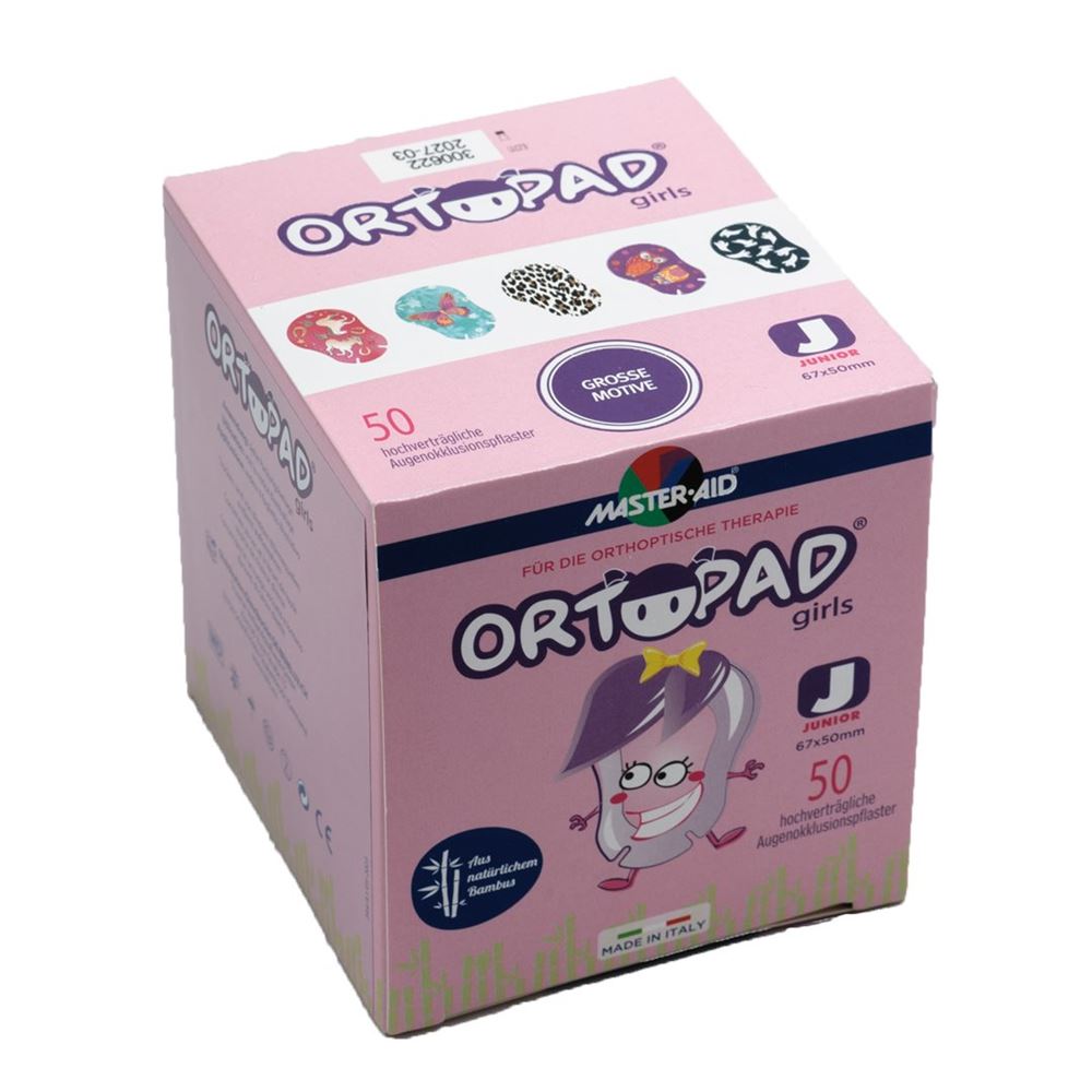 ORTOPAD Occlusionspfla Jun Girls -2J 50 Stk