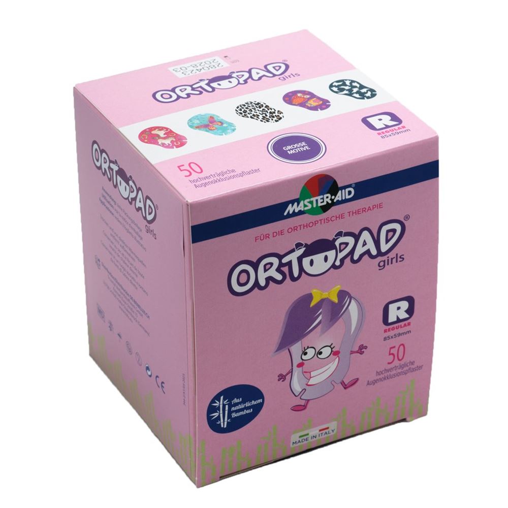 ORTOPAD Occlusionspfla Reg Girls 4J 50 Stk