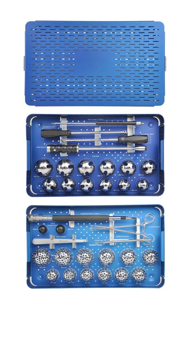 Instrument Set for T.O.P. Acetabular Cup System