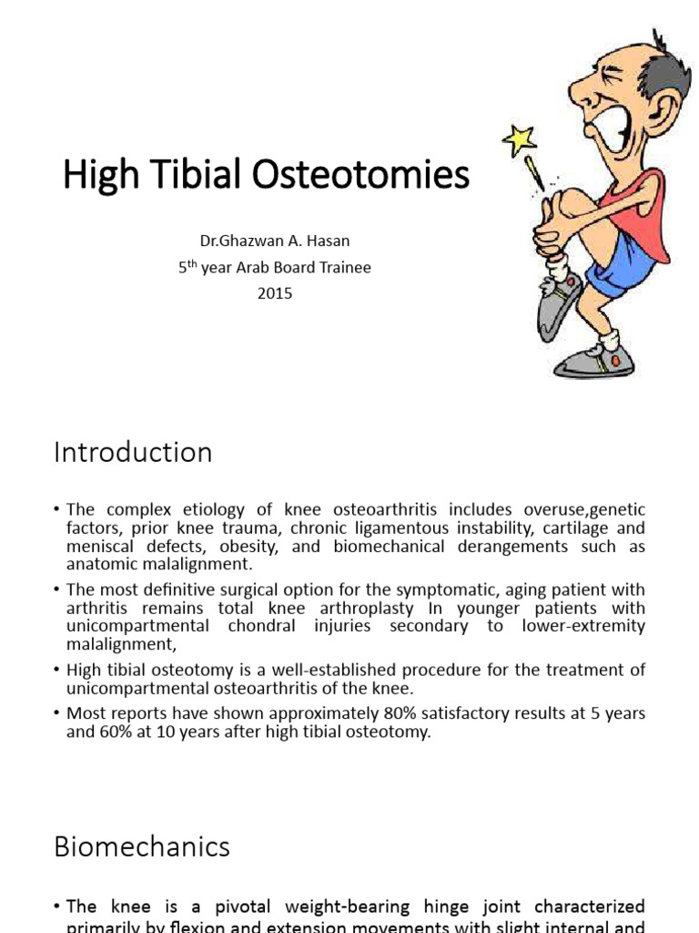 High Tibial Osteotmy Saw Guide