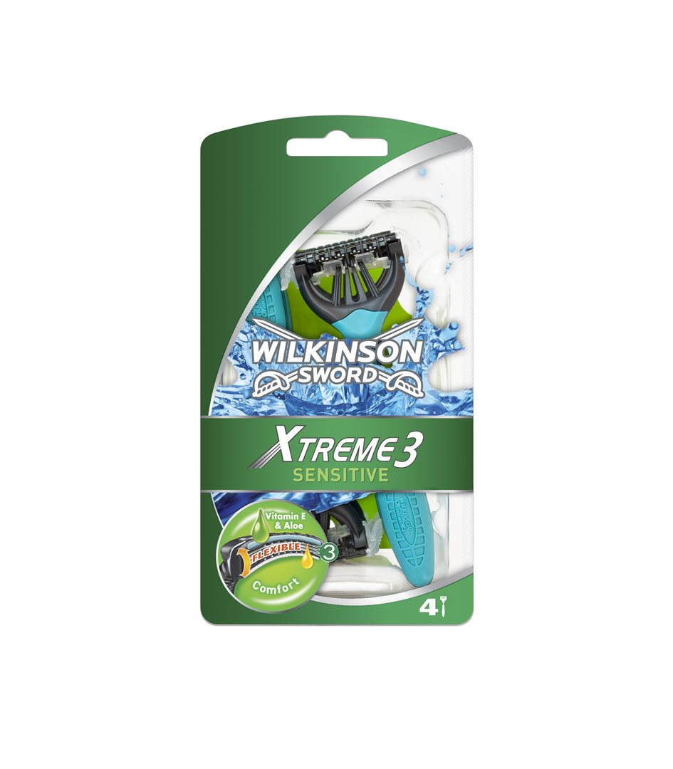WILKINSON Xtreme III  Einwegrasierer Sensiti 4 Stk