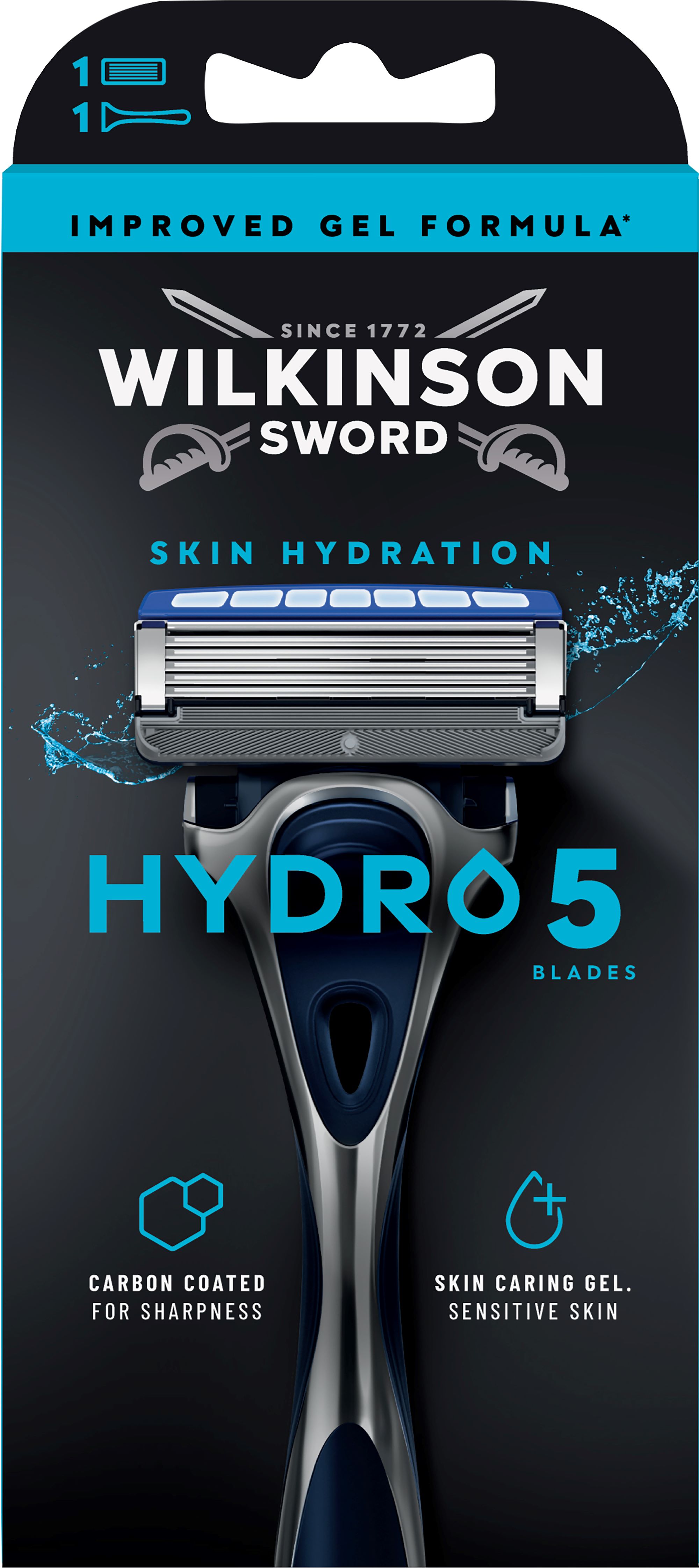 WILKINSON Hydro 5 Rasierer feuchtigkeitss+1 Klinge