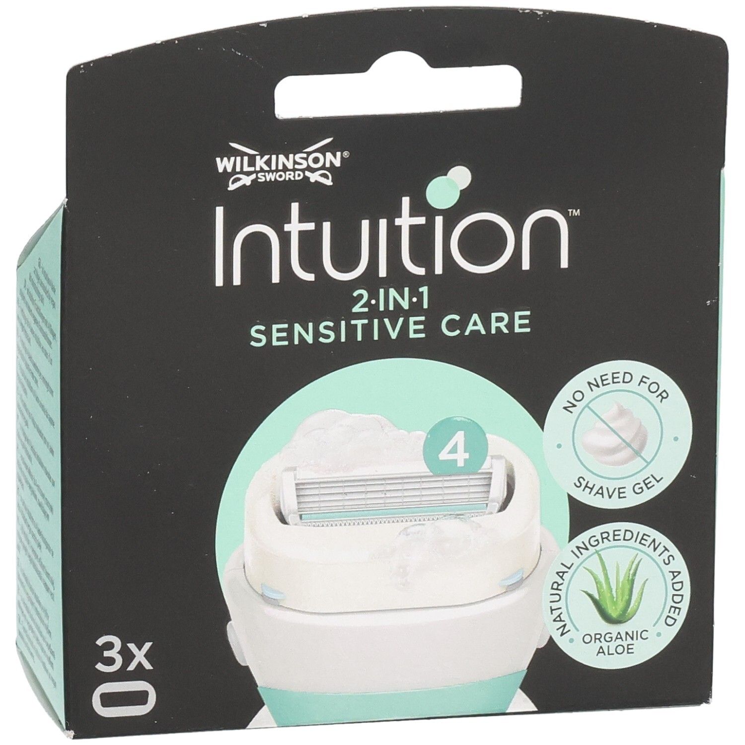 WILKINSON Intuition Sensitive Care 3 Klingen