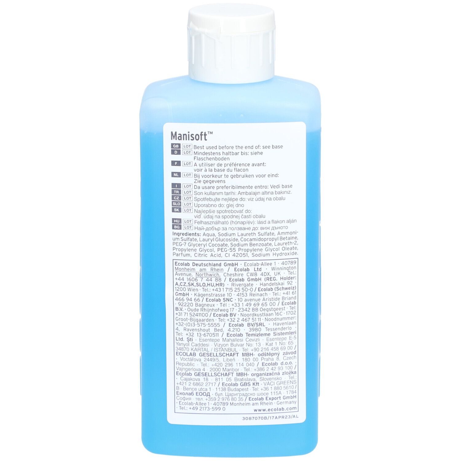 MANISOFT Waschlotion Fl 500 ml
